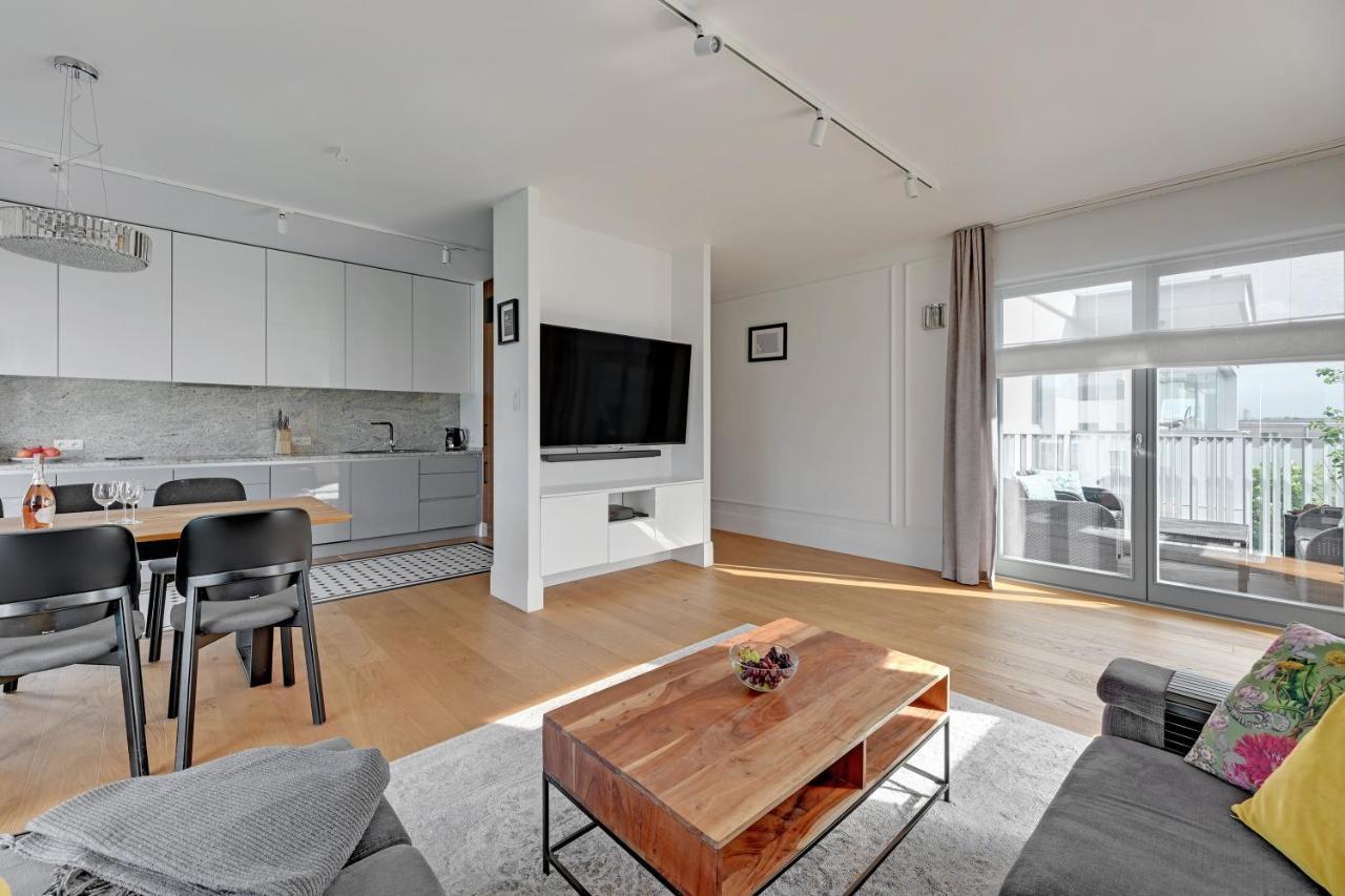 Seaside Mansion - Nadmorze Apartman Gdańsk Kültér fotó