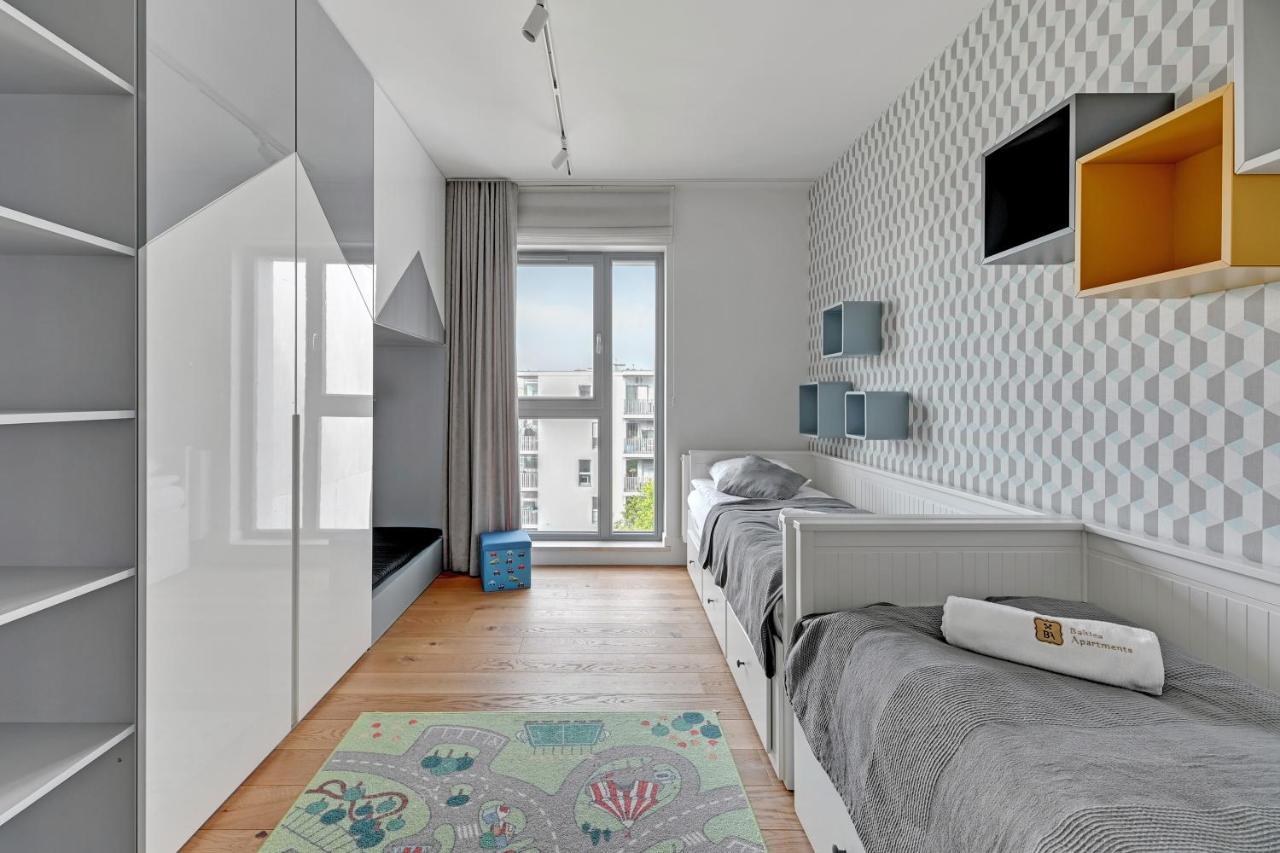 Seaside Mansion - Nadmorze Apartman Gdańsk Kültér fotó
