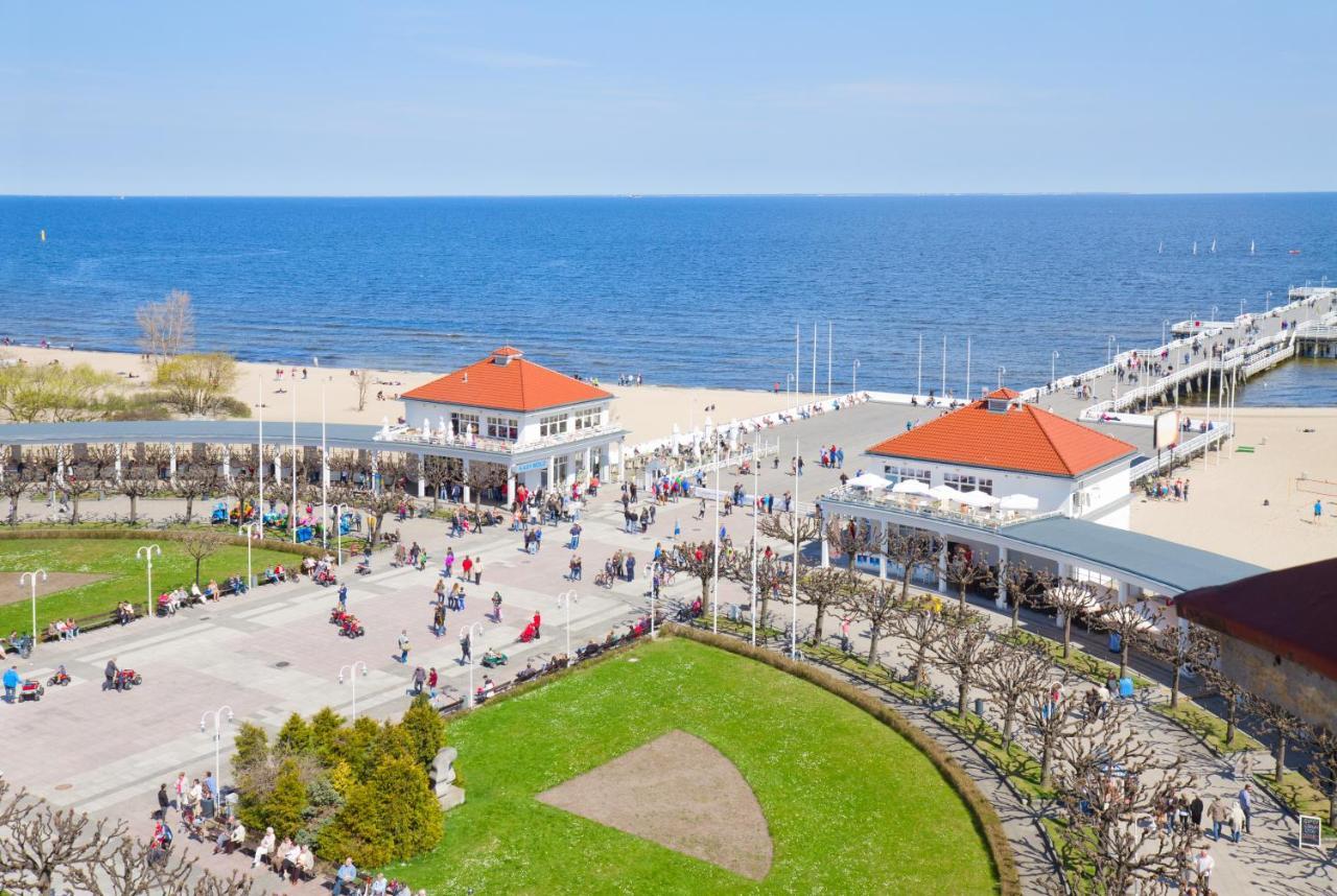 Seaside Mansion - Nadmorze Apartman Gdańsk Kültér fotó