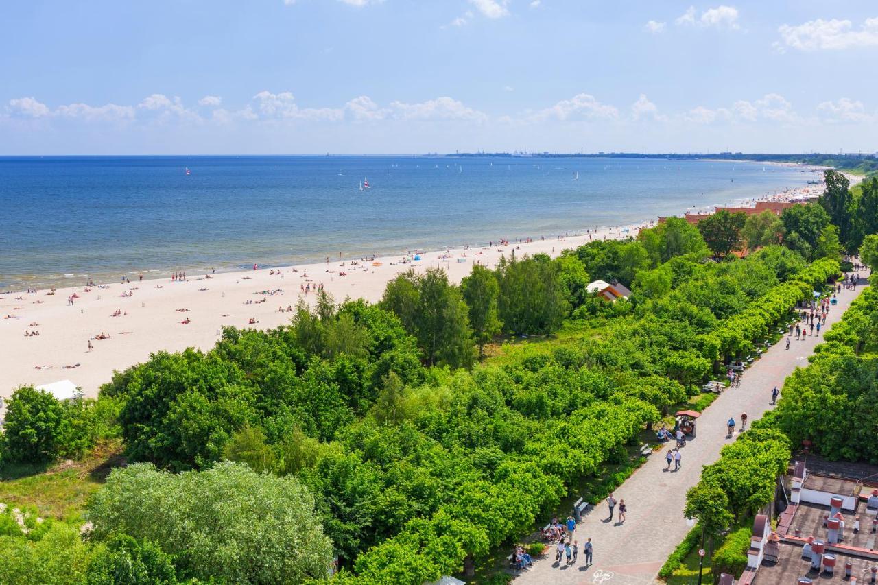 Seaside Mansion - Nadmorze Apartman Gdańsk Kültér fotó